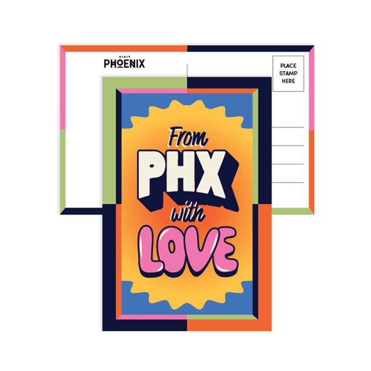 From PHX with Love Postcard - Glow