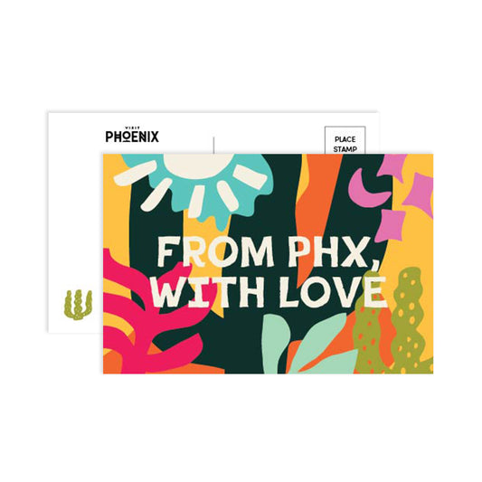From PHX with Love Postcard - Natural