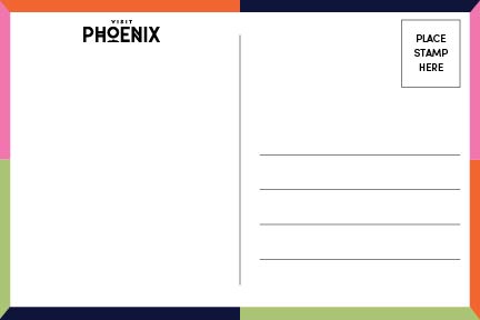 From PHX with Love Postcard - Glow