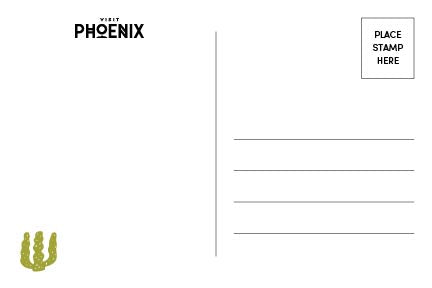 From PHX with Love Postcard - Natural