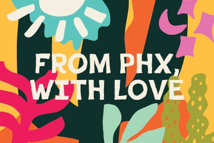 From PHX with Love Postcard - Natural