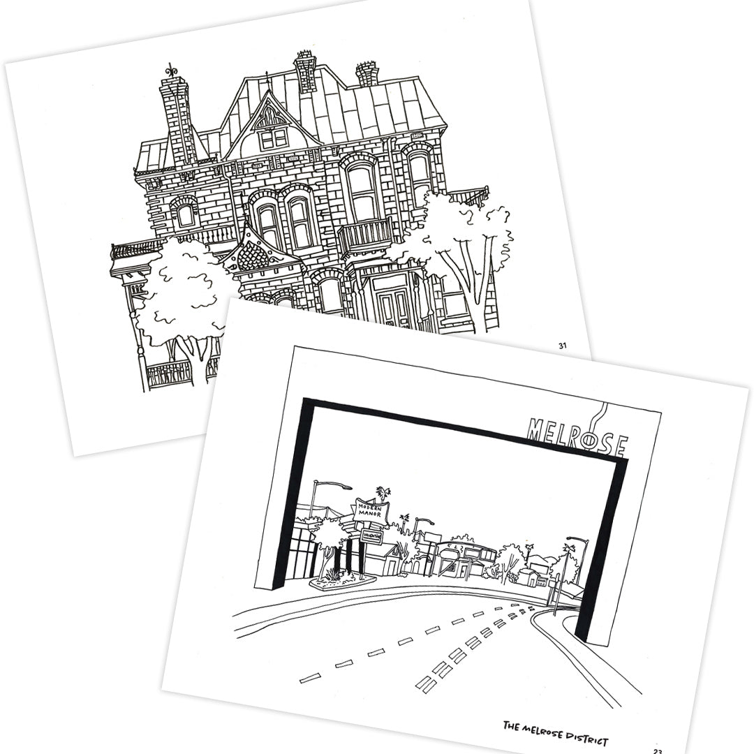 Desert Doodles Phoenix Coloring Book