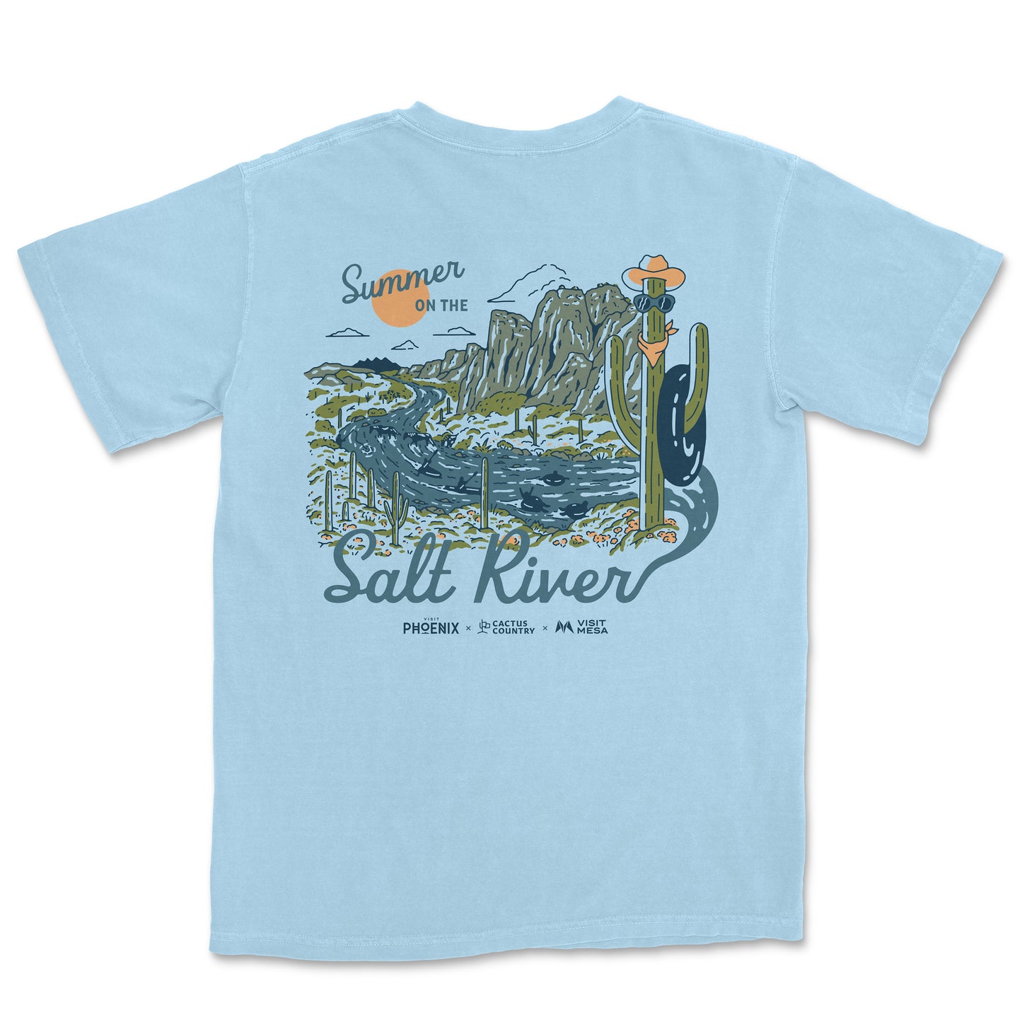 Summer on the Salt River Tee (2026) - Back Graphic
