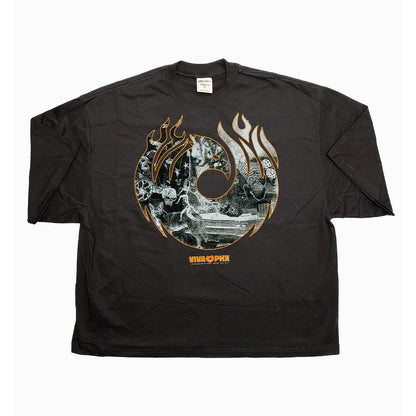 VIVA PHX Logo Black Tee
