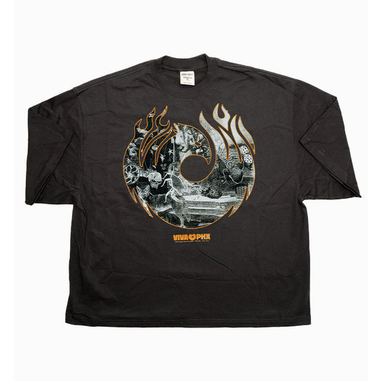 VIVA PHX Logo Black Tee