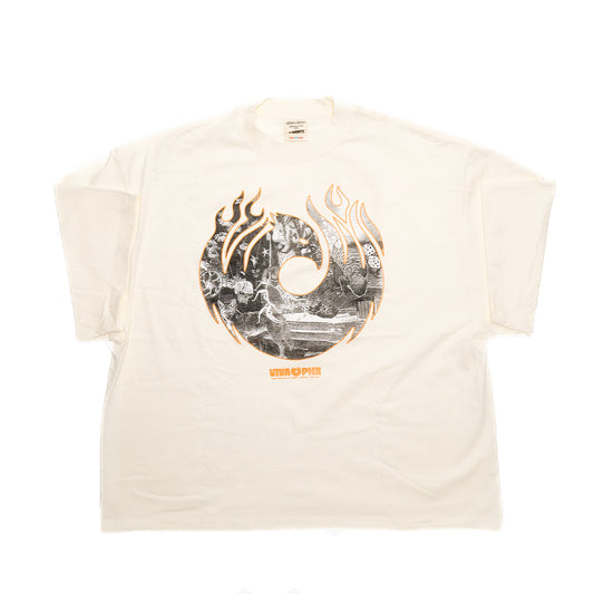 VIVA PHX Logo Cream Tee